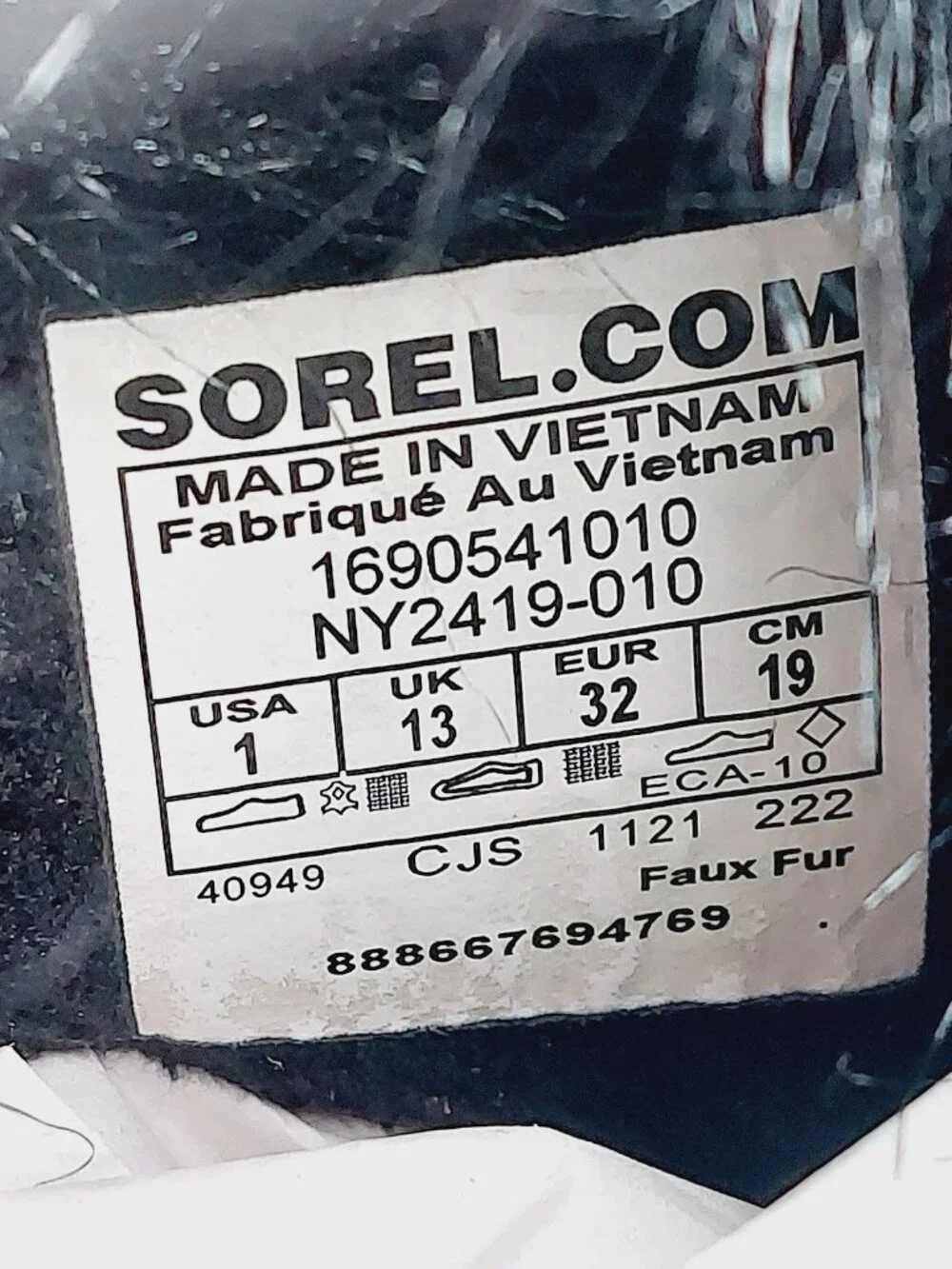 Sorel Girl's Marine Green Black Tofino II Quilted Mid-Calf Snow Boots Size 1